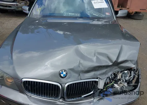2007 BMW 750Li from USA, damaged, VIN WBAHN83537DT74855